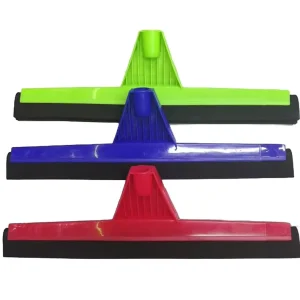 Bathroom Shower Floor Wiper Rubber Plastic Squeegee for Floor Cleaning
