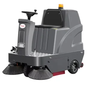Battery Electric Road Sweeper for Outdoor Floor Cleaning