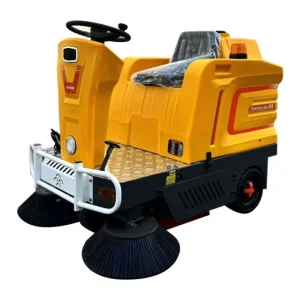 Battery Powered 650W Large Scale Industrial Street Sweeper Park & Road Cleaning Machinery with 1 Year Warranty Hot Selling