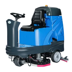 Battery-Powered Electric Tile and Carpet Floor Scrubber