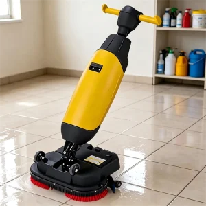 Battery Powered Floor Scrubber Dryer Machine for Office Building School Hospital and Shopping Center Cleaning