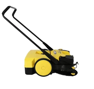 Battery-Powered Floor Sweeper for Factory and Industrial Use