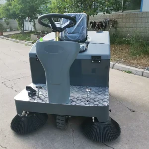 Battery-Powered Walk-Behind Hand-Push Industrial Street Floor Sweeper