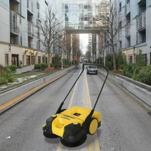 Battery-Powered Walk-Behind Sweeper with 78 cm Cleaning Width