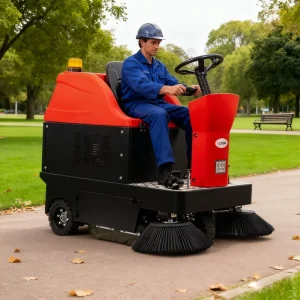 Best Sale S1250 Industrial Outdoor Cleaning Equipment Factory’s Newest Electric Floor Sweeping Machine Carpet Extractor Machine