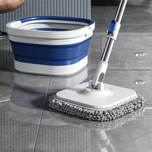 Best Seller Durable Foldable Spin Mop Easy Dehydration And Labor Saving Design For House Floor Maintenance