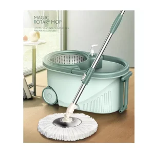 Best Selling Custom Floor Cleaning Tools Replacement Spinning Mops Head Mob Spin 360 Mop Magic with Bucket