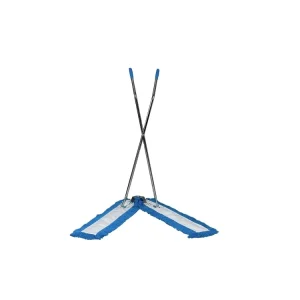 Best selling flat mop heavy duty floor cleaning mop Y7400 Scissor Action (V Sweeper) Dust Mop