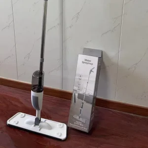 Big Capacity Mop with Spray Floor Cleaning with 360 Rotary Head Microfiber Pad Spray Mop