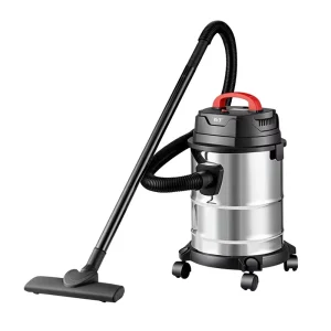Black Stainless Steel Handheld Wet and Dry Vacuum Cleaner for Household and Commercial Use