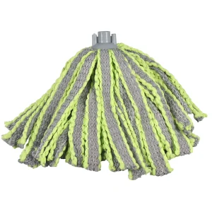 Blended Microfiber Commercial Recyclable Wet Socket Mop Replacement Heads for Floor Cleaning