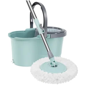 Blue 360 Rotating Mop and Bucket Set