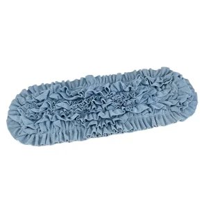 Blue Microfiber Dust Mop Head Replacement Pads for Kitchen and Living Room