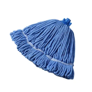 Blue Microfiber Mop Head Refill for Floor Cleaning