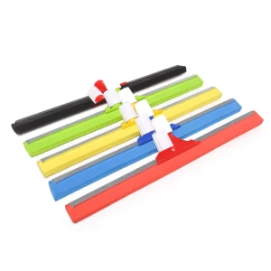 Blue Stainless Steel Floor Squeegee
