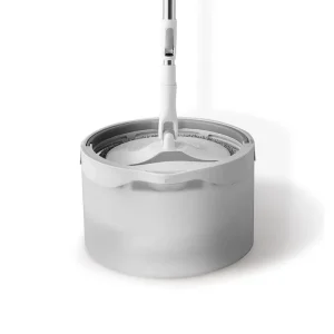 Boomjoy Spin Wash Mop Dirty Clean Water Separation Self Cleaning 360 Spinning Rotation Flat Mop
