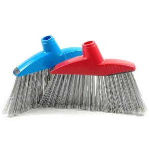 Broom and Dustpan Set Household Floor Sweeping Non Stick Hair Gadget Combo Plastic Dustpan & Broomstick 120cm Handle