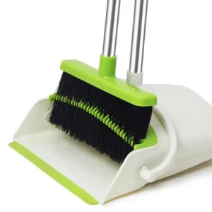 Broomsticks with Broom and Dustpan Set Foldable Broom with 87 cm Handle Removable for All Floors Space saving