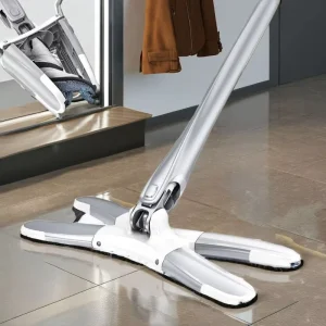 Butterfly Hand Free Wet Dry 360 Rotating Flat Mop for Floor Cleaning