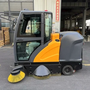 C190 New Ride On Automatic Floor Cleaning Sweeper with Burnishing for Factory Warehouse Electric