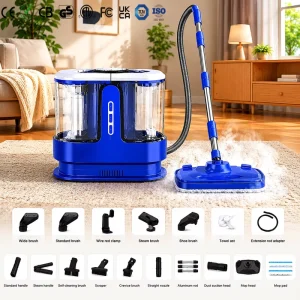 CE CB Commercial Lightweight Electric Portable Upholstery and Carpet Cleaner Wet Dry Steam Spot Vacuum