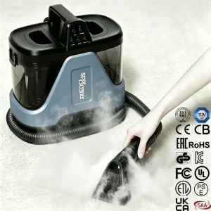 CE CB Heating Versatile Handheld Wet Dry Vacuum Smart Washing Machine Steam Spot Cleaner for Sofa Carpet Mattress Curtain