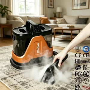 CE CB High Quality Handheld High Temp Wet and Dry Vacuum Washing Machine Steam Spot Cleaner for Sofa Carpet Mattress Pillow