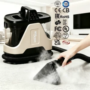 CE CB High Temperature Wet and Dry Vacuum Washing Machine Steam Spot Cleaner for Sofa Carpet Upholstery and Car