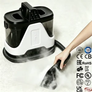 CE CB Household Wet and Dry Vacuum Cleaning Machine Steam Spot Cleaner for Sofa Carpet Rugs and Fabric