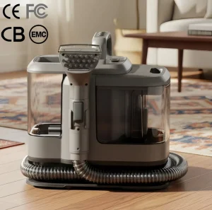 CE CB Multi Functional Household Wet Dry Electric Limpiadora De Tela Vacuum Cleaner with Universal Wheels