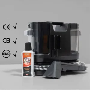 CE CB Portable Electric Household Multi-Function Wet and Dry Handheld Carpet and Fabric Cleaner for Car and Hotel Use
