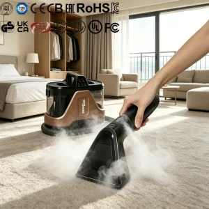CE CB Portable Factory Wet Dry Vacuum Cleaning Machine Steam Spot Cleaner for Sofa Carpet Upholstery Car and Mattress