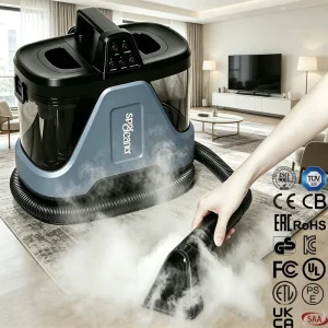 CE CB ROHS Professional Durable Wet and Dry Vacuum Washing Machine Steam Spot Cleaner for Sofa Carpet Pillow Upholstery