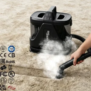 CE CB Wet and Dry Vacuum Cleaning Machine Steam Spot Cleaner for Sofa Carpet Car Curtain and Upholstery
