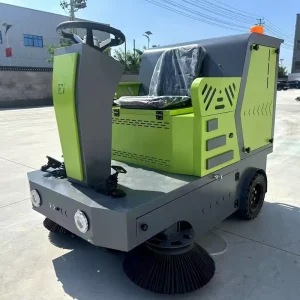 CE Certified Electric Sweeper Cycling Park Road Garbage Sweeper