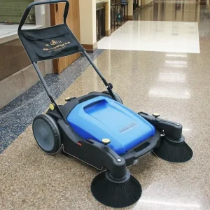 CE Certified JL920 Street Sweeper New Manual Walk Behind Road Cleaning Machine Road Cleaner