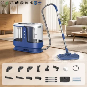 CE Multifunctional Smart Powerful Deep Stain Installed Canister Portable Wet Dry Vacuums Aspirateur Voiture Carpet Steam Cleaner