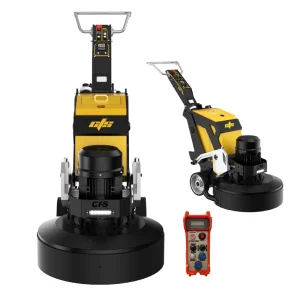 CFS C688 11KW Double Servo Drive Concrete Floor Grinder 688mm Working Width 10Ah Battery Remote Control Millstone Floor