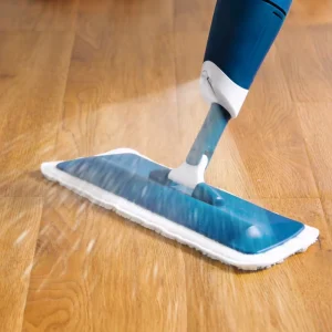 CLeanhome Microfiber Flat Mop with Spray Commercial Home Use Floor Cleaning Tool for Wood Laminate Ceramic Tiles for Home