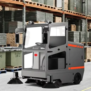 CX-S10 Electric Ride-On Industrial Floor Sweeper Battery-Powered Street Cleaning Sweeper