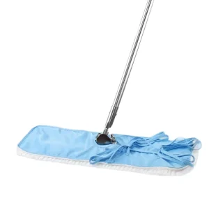 Camclean Manufacturer’s Anti Static Dust Free Mop 60*17cm Ultra Fine Fiber Stainless Steel for Pharmaceutical Factory Dust Free