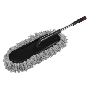 Car Cleaning Brush with Scalable Handle Dust Remover and Wax Brush for Auto Detailing