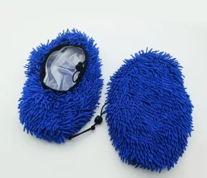 Car Cleaning Mop with Cloth Cover, Water Absorption, and Replacement Cover