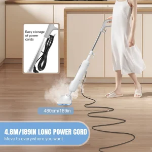 Carpet Steam Mop Handheld High-Temperature 1500W High-Pressure Steam Cleaner for Household Use