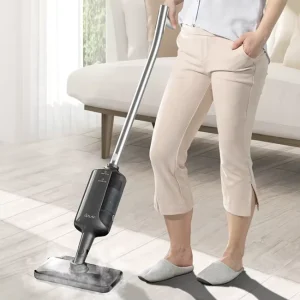 Carpet and Floor Steam Cleaner with High-Temperature Power Steam Mop and Stand