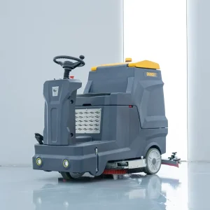 Chancee K79 Scrubbing Machine Dual Brush Ride on Electric Industrial Floor Scrubber Dryer