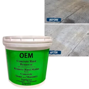 Chemical Concrete Floor Cleaner for Yellowing, Brick and Iron Rust Removal