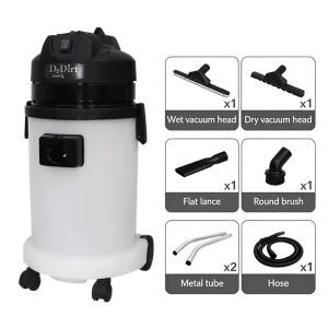 Chemical-Resistant Plastic Wet and Dry Industrial Floor Cleaning Machine for Hotels