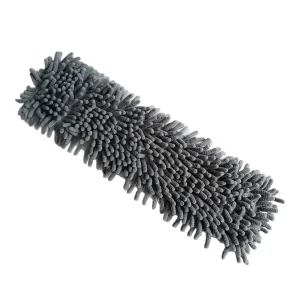 Chenille Floor Cleaning Mop with Reusable Recyclable Quick-Dry Mop Cloth Flat Design