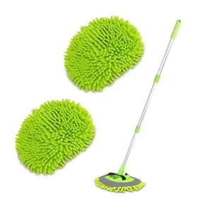 Chenille Microfiber Car Wash Brush Mop Cleaning Kit